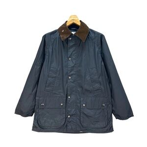 Barbour Vintage Bedale Nylon Barn Jacket Navy Windproof PLEASE READ